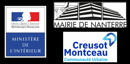 Quelques nouveaux utilisateurs : Ministère de l'intèrieur, Mairie de Nanterre, CU Creusot Montceau
