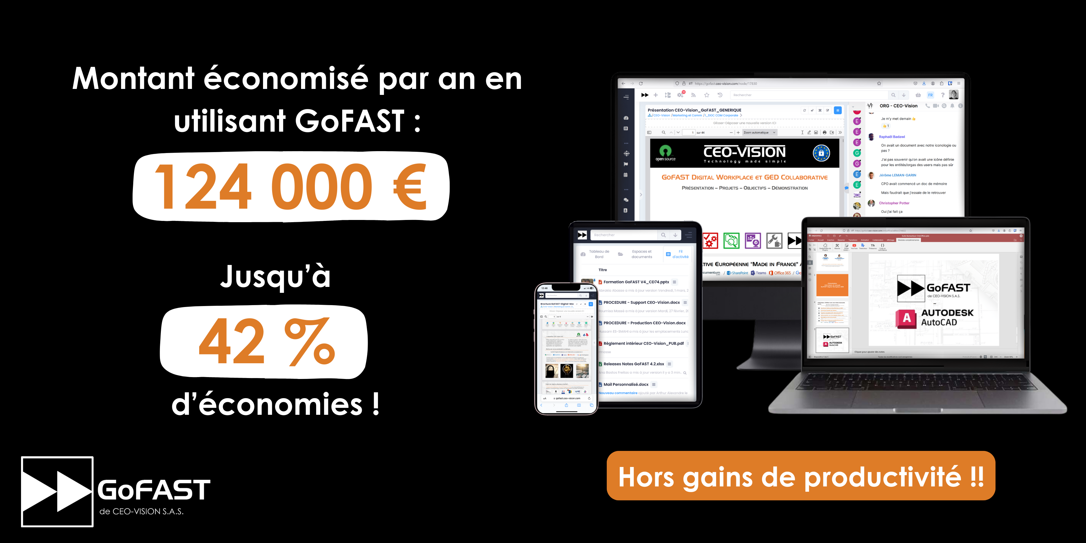 Comparateur de prix GoFAST VS Microsoft